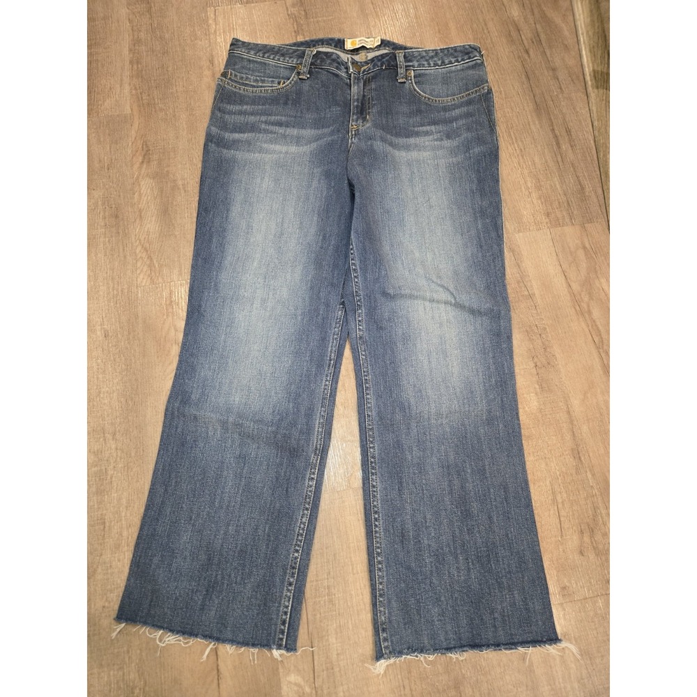 Women's Carhartt Original Fit Straight Leg Size 14s